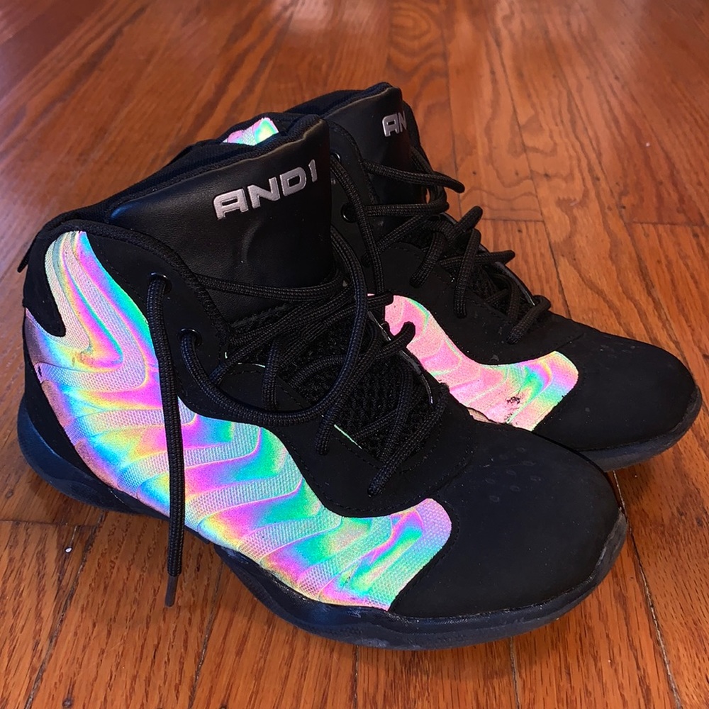 AND1 Black Sneakers - Kids Size 4